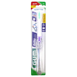 GUM Brosse de Voyage Orthodontique 125 - Couleur : Violet