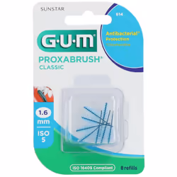 Gum Brossette Interdentaire Proxabrush Classic 16mm 8 unités
