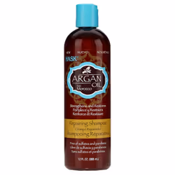 Hask Argan Oil 355ml, 355 ml, Shampoing, Professionnel, Unisexe, Cheveux abimés, Anti-frisottis, Hydratation, Réparation, Bri ...