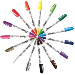 Sharpie Oil-Based Paint Marker Medium Point marqueur indélébile Jaune