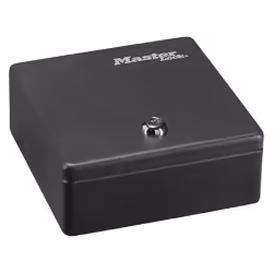 MASTER LOCK Mini coffre monnaie et cl - Format S, Noir, Acier, 1 pièce(s), 1 pièce(s), 170 mm, 170 mm