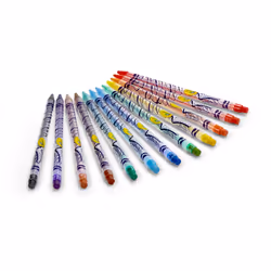 VIVID 12 Crayons De Couleur Twistables Effaçables, 3 an(s), Garçon/Fille, Chine, Multicolore, 6 mm, 3 mm