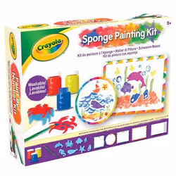 Kit de peinture à léponge - CRAYOLA - Dès 5 ans