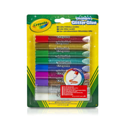 VIVID Colle Pailletée 9 Couleurs Assorties