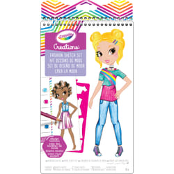 Crayola Creations Fashion Carnet de croquis