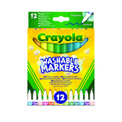 Crayola 12 Feutres pointe fine