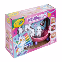 Crayola Washimals Animaux domestiques, Kit de figurines jouets, 3 an(s), Multicolore