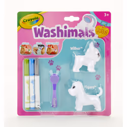 Crayola Washimals - Pack extension Chien, Kit de figurines jouets, 3 an(s), Multicolore