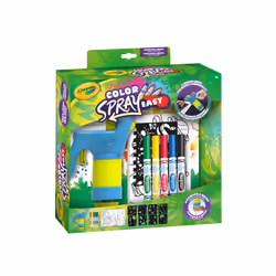 Crayola 25-7494, Jeu de pochoirs de dessin pour enfants, 7 an(s), Multicolore
