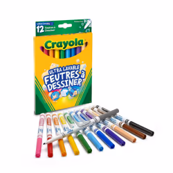 VIVID 12 Feutres À Dessiner Pointe Fine, 3 an(s), Garçon/Fille, 12 pièce(s), Consumer Unit ou UVC unité de vente consommateur ...