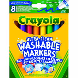VIVID 8 Gros crayons ultra lavables, 3 an(s), Garçon/Fille, États-Unis, Multi, 8 pièce(s), Enfant