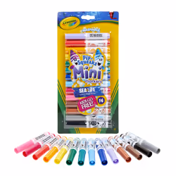 Crayola 14 mini-feutres lavables