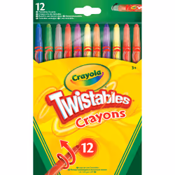VIVID 12 Crayons À La Cire Rétractables, 3 an(s), 12 pièce(s)