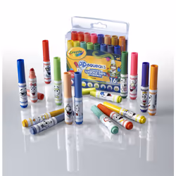 Crayola 16 Feutres Pipsqueaks pointe fantaisie