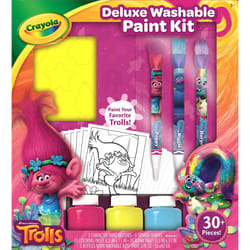 VIVID Trolls - Crayola - Kit de Peinture Deluxe