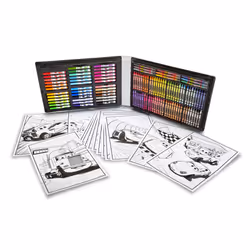 VIVID Cars 3 - Mallette Deluxe, 4 an(s), Plastique, Multicolore, 126 pièce(s)