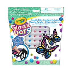 Crayola Glitter Dots - Mosaïques 3D papillon