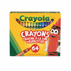 Crayola 64 Crayons à la cire