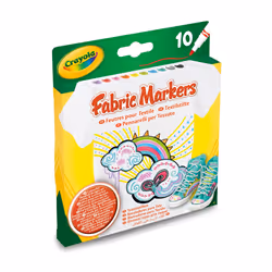 VIVID 10 Feutres Fins pour Tissus
