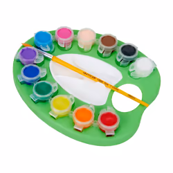 Crayola Ma palette complète 12 pièces, Multicolore, Peinture pour poster, Liquide, 12 pièce(s)