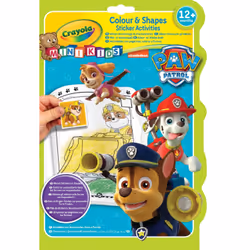 VIVID Pat'Patrouille - Crayola Mini Kids - Album Coloriage & Stickers