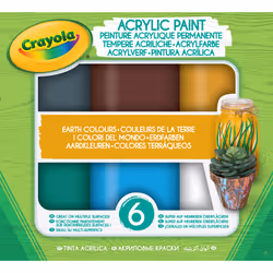 VIVID Acrylic Paint Couleurs De La Terre, Garçon/Fille, 5 an(s), États-Unis, Français, Français, 136 mm