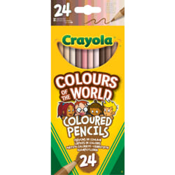 Crayola Couleurs du Monde - 24 crayons de couleur