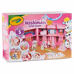 Crayola Washimals Pets Super Salon, Salon et spa, 3 an(s), Multicolore