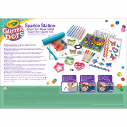 Crayola Glitter Dots Set de Luxe en Paillettes