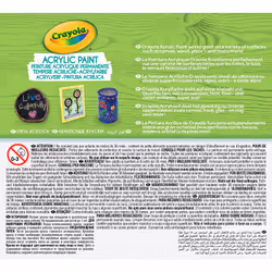 VIVID Acrylic Paint - Couleurs Primaires