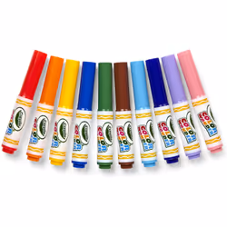 Crayola 10 Mini-feutres Color Wonder