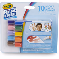 Crayola 10 Mini-feutres Color Wonder