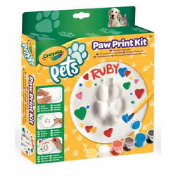 Crayola Kit rond Pat’empreinte cercle Pets, Kit de poterie pour enfants, 5 an(s), Multicolore