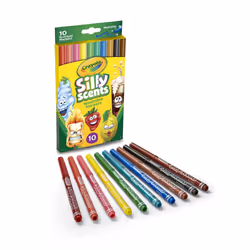 VIVID 10 Feutres Parfumés Lavables À Dessiner Silly Scents