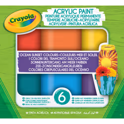 VIVID Acrylic Paint - Mer Et Soleil, Garçon/Fille, 5 an(s), États-Unis, Français, Français, 136 mm