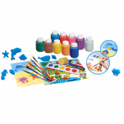 VIVID Malette De Peinture Nouvelle Version, 4 an(s), Garçon/Fille, Chine, Multicolore, 940 g, 19 pièce(s)