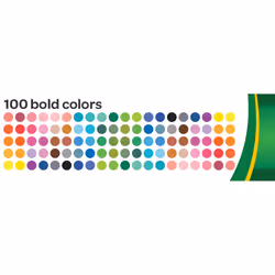 Crayola 100 Feutres pointe supertips