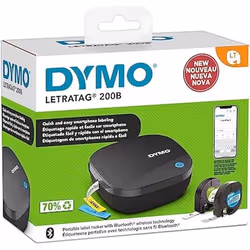Étiqueteuse - DYMO - LT 200B - Portable - LetraTag Connect - 2 Rubans Offerts
