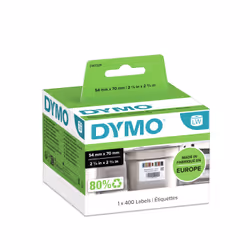 DYMO Étiquettes de rotation des stocks ® LabelWriter™ - 70 x 54mm, DYMO, Forest Stewardship Council (FSC) Mix, 7 cm, 5,4 cm,  ...