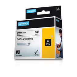 DYMO 24mm RHINO Self-Laminating Vinyl tape ruban d'impression