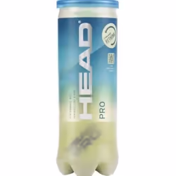 Tube balles de tennis Head Pro (x3)