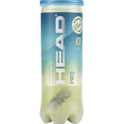 Tube balles de tennis Head Pro (x3)