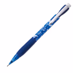 Pentel Icy, Bleu, Noir, 0,7 mm, Rond, Métal, Métal