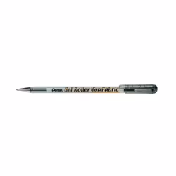 Pentel BN15-A, Stylos à encre gel avec bouchon, Noir, Gris, Transparent, Bold, Bold, 1 mm