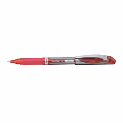 Pentel BL60, Clip, Stylo à bille rétractable avec clip, Rechargeable, Rouge, 1 pièce(s)