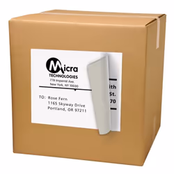 Avery 5165 Blanc Imprimante d'étiquette adhésive