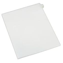 Avery 82199 intercalaire Papier Blanc
