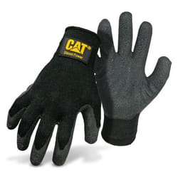 CAT CAT017400 Gants d’usine Noir Coton, Latex 1 pièce(s)
