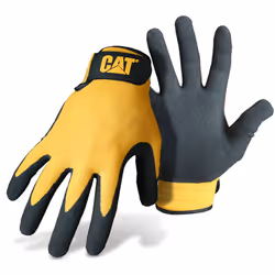 CAT CAT017416, Gants de jardin, Noir, Jaune, XL, SML, 1 pièce(s), 2 pièce(s)