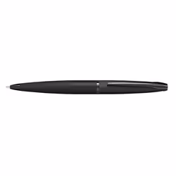 Cross ATX, Clip, Stylo à bille rétractable par rotation, Noir, Moyen